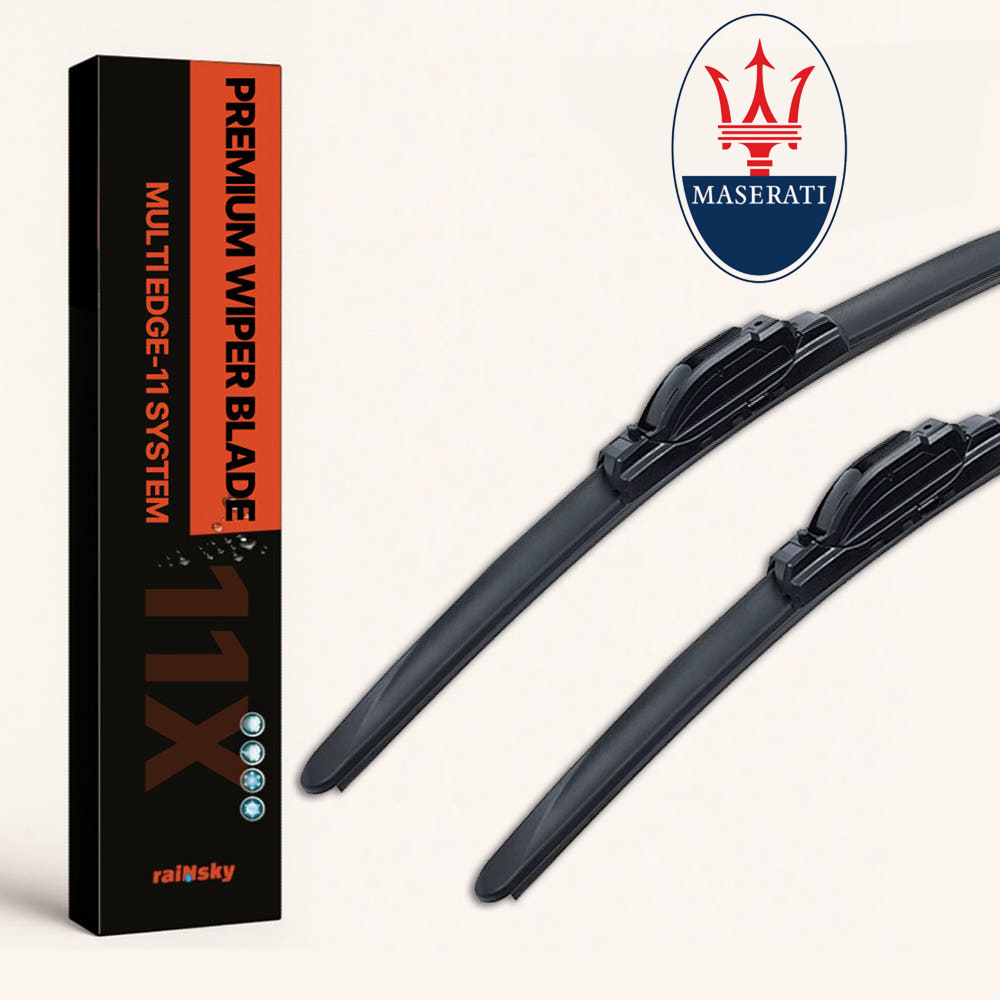 레인스카이 11X 마세라티[호환] 실리콘 와이퍼 발수코팅, 기블리 650+450mm 25,000원