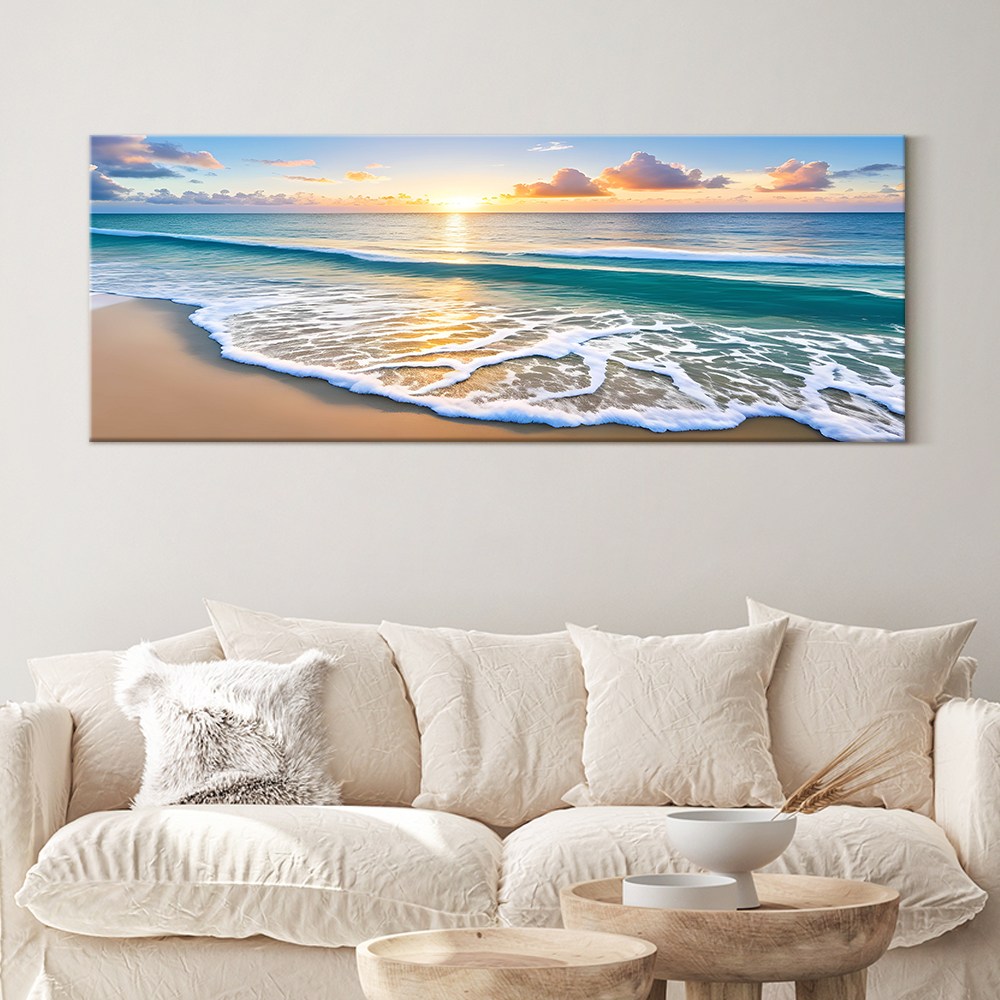 [인메이블] 대형 와이드 바다 풍경 사진 액자 116종 45~80번 세계 명소 해외 도시 여행 거실 풍수 인테리어그림 집들이선물 197,900원