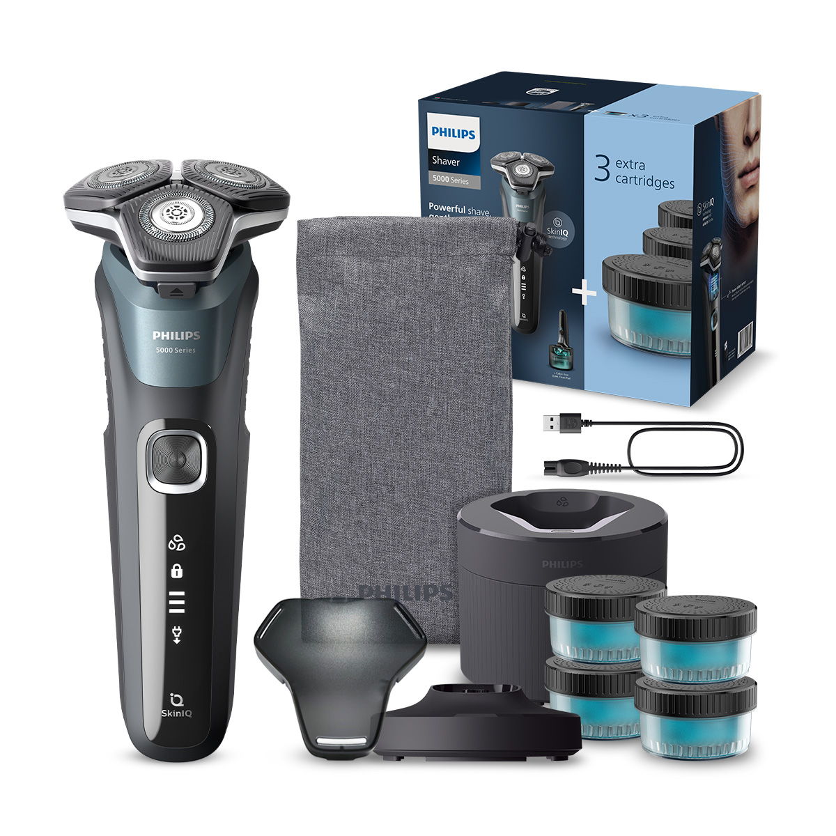 필립스 SkinIQ 5000 시리즈 전기면도기 158,860원