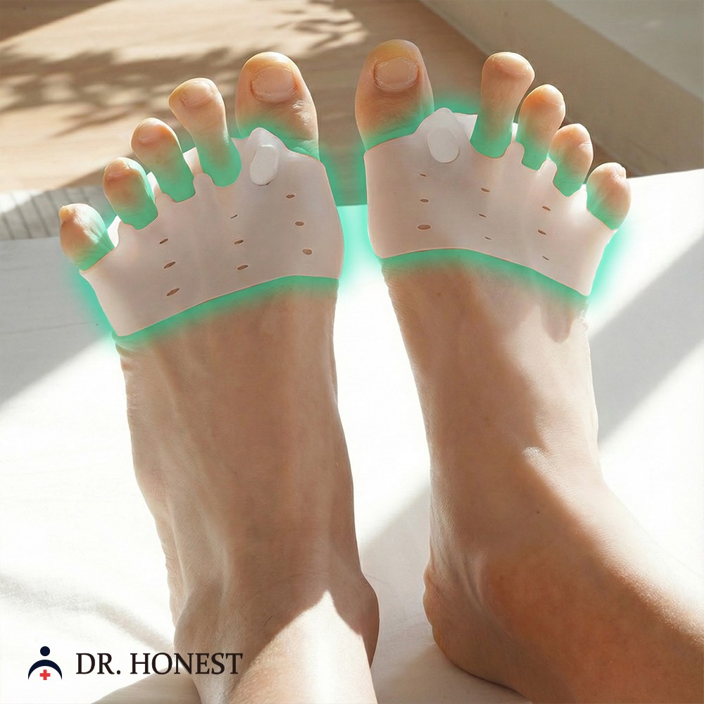 정직한닥터 약국입점 엄지발가락 분리 고정 발가락링  좌우세트 16,740원