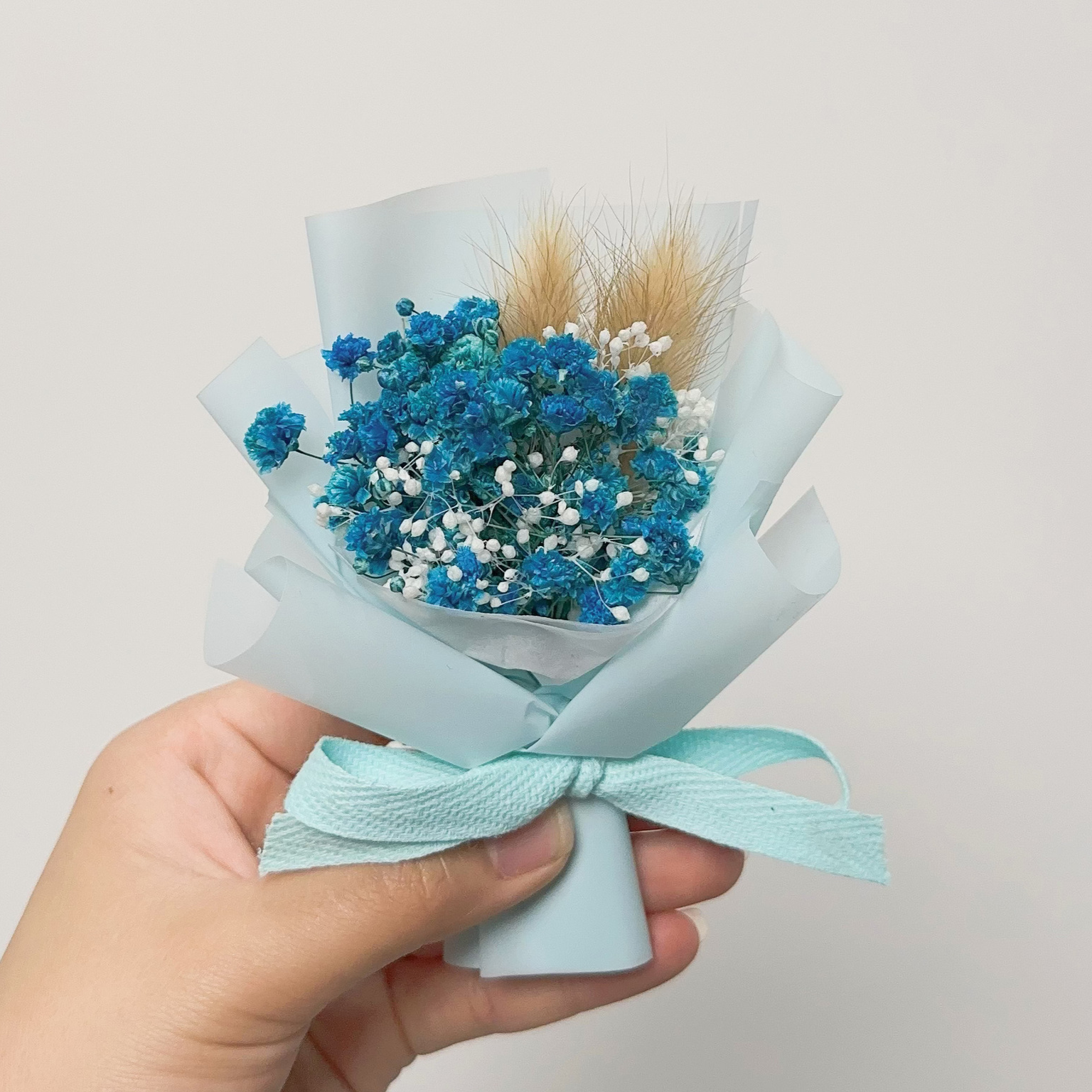 일상채움 성묘 납골당 추모 조화 미니 꽃다발 부착식 6,900원