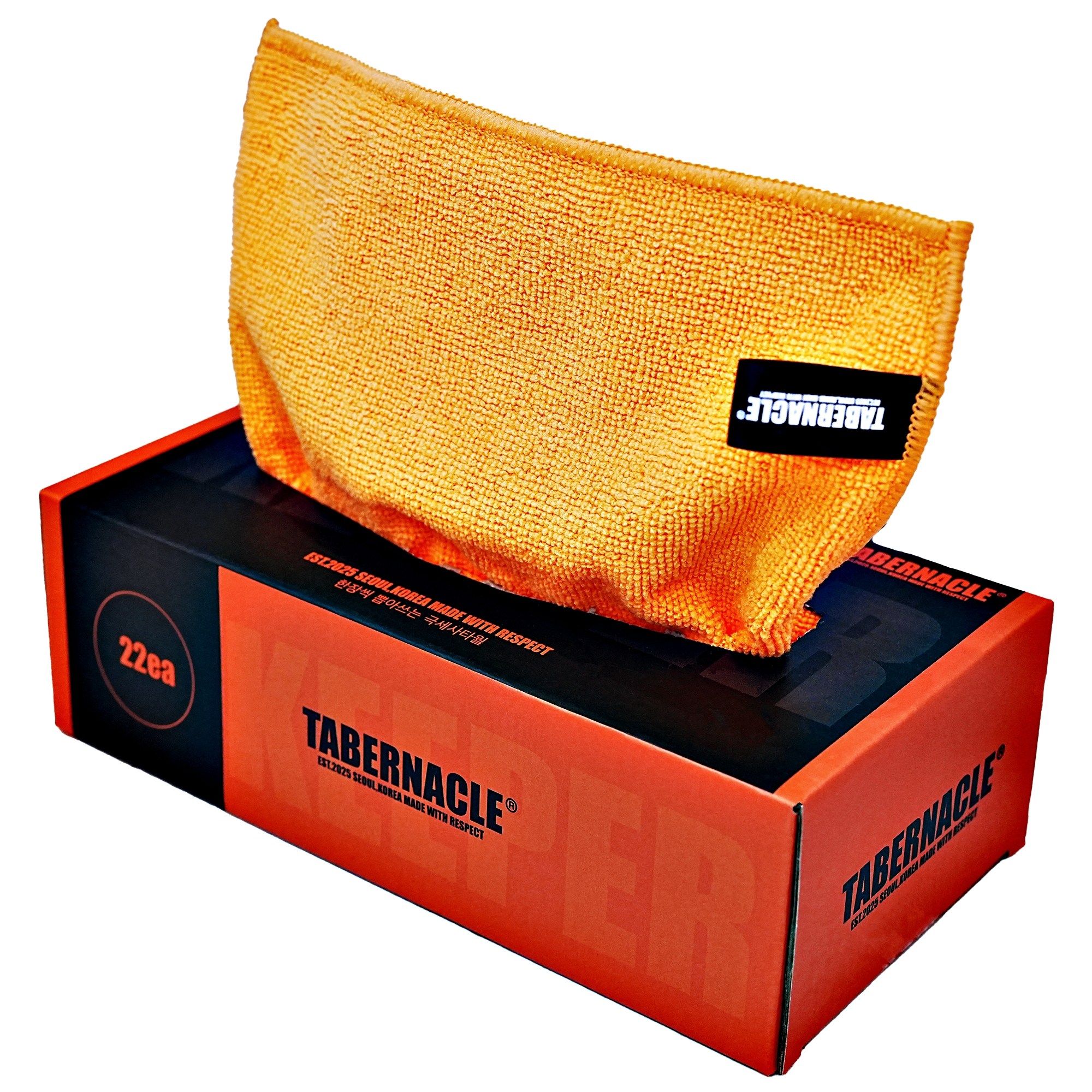 타버나클키퍼 고급형 스크래치 방지 뽑아쓰는 일회용 극세사 세차 타월 22매입 10,900원