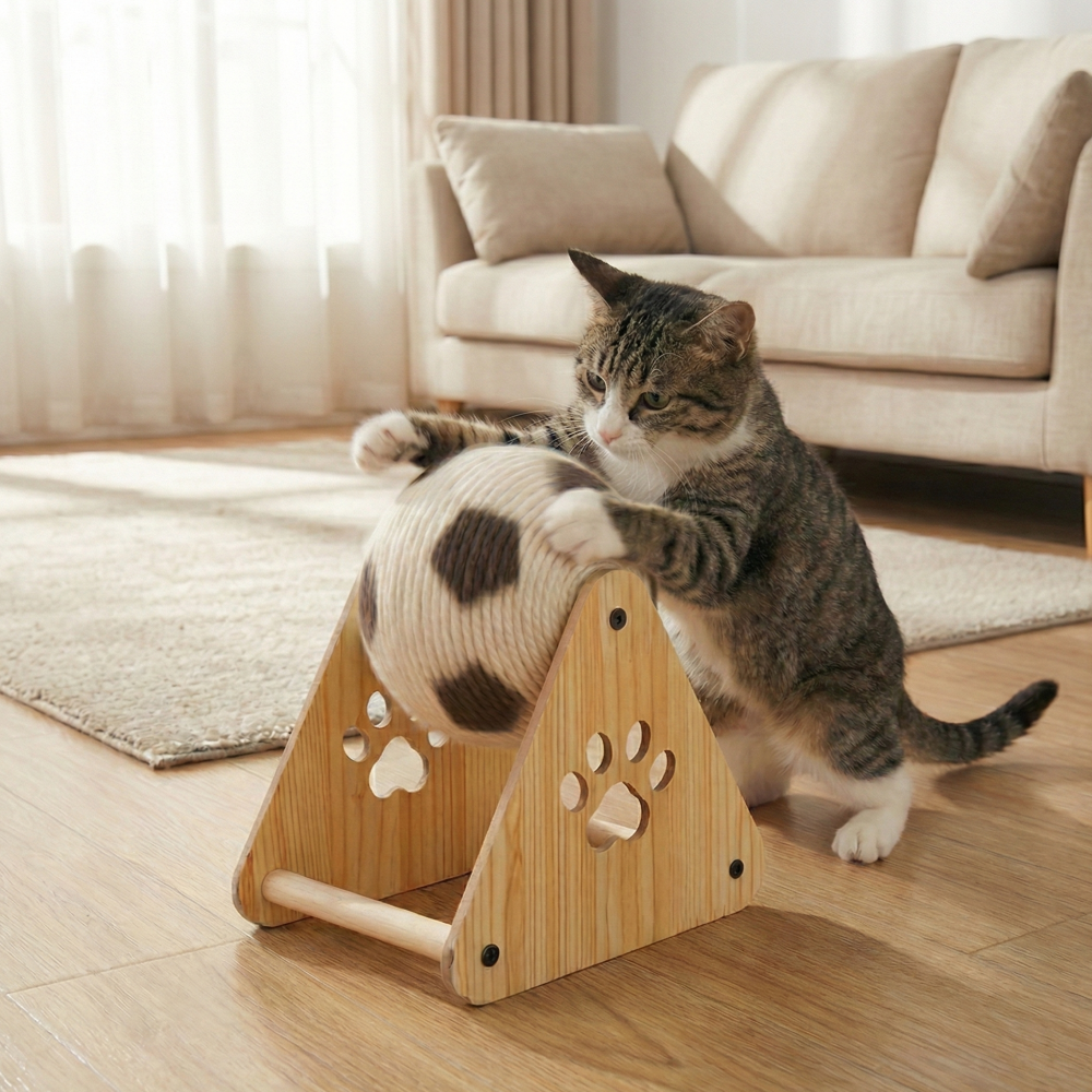 고양위들 캣휠 스크래쳐 볼 고양이, 1개, 축구공 31,900원