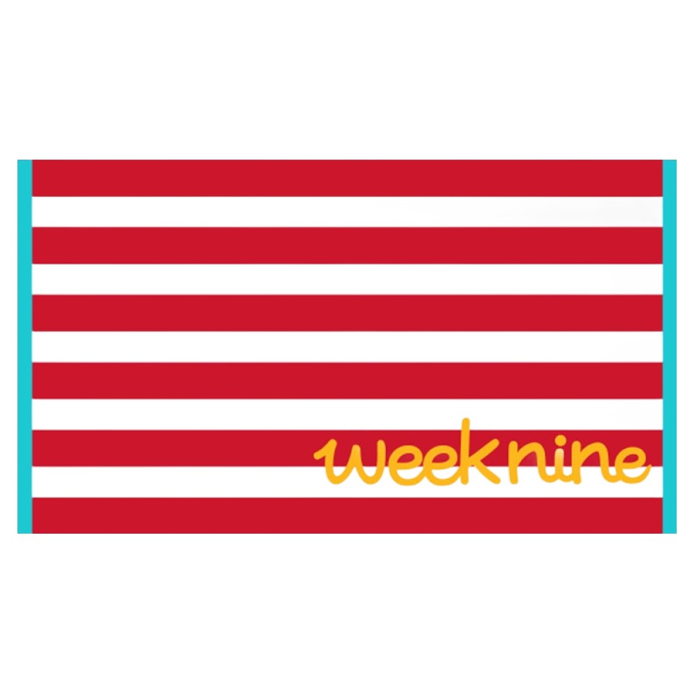 위크나인 라인 비치 타올 13,710원