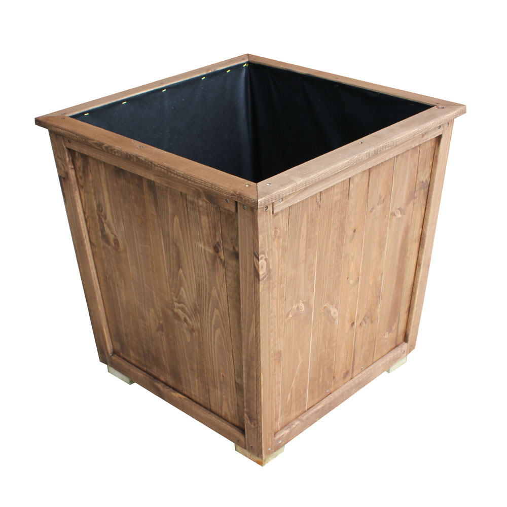 Ps700 대형화분 도로화분 상자 방부목 베란다 옥상 직사각 바퀴 원목 나무 텃밭 화분, 1개 250,000원