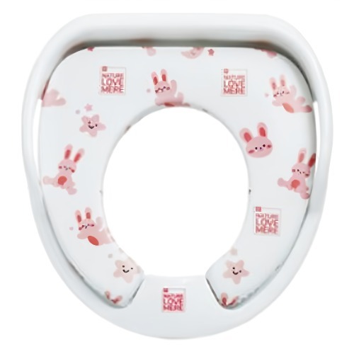 네이쳐러브메레 비데용 유아변기 시트, 루나 래빗 핑크 8,900원