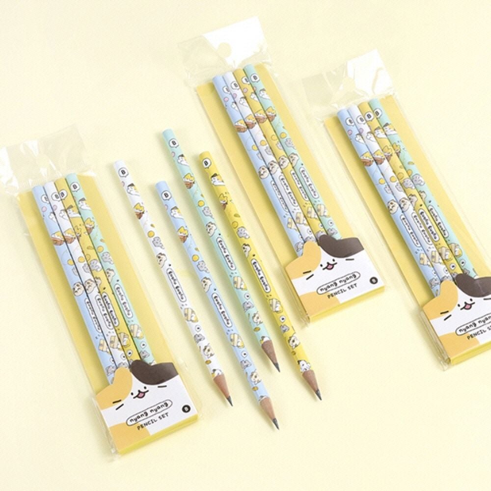 4본20p연필세트 B심연필세트 B심 4본20p 귀여운 어린이연필 4본 jon+5520uA 35,910원