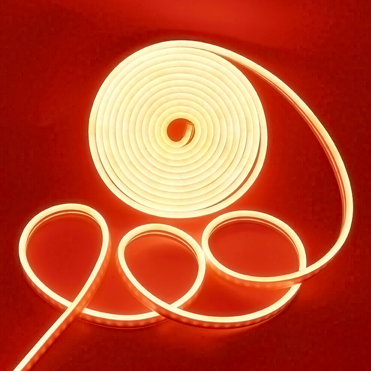 엘스토리몰 LED 네온 아트플렉스 DC24V 10M 6x12mm 줄조명 어댑터 전원장치 포함, 1개, 레드+어댑터 56,500원