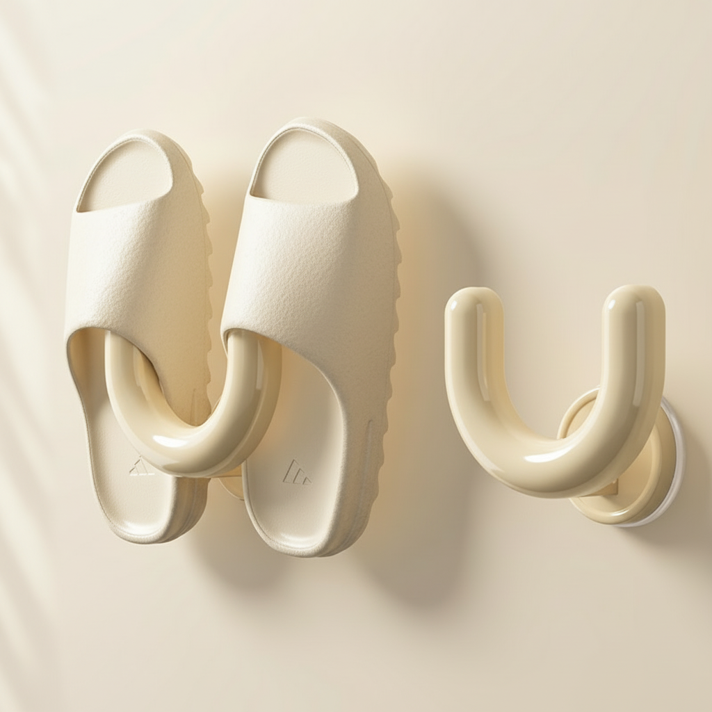 메종드닷 탈부착가능한 강력 흡착식 슬리퍼 걸이 9,900원