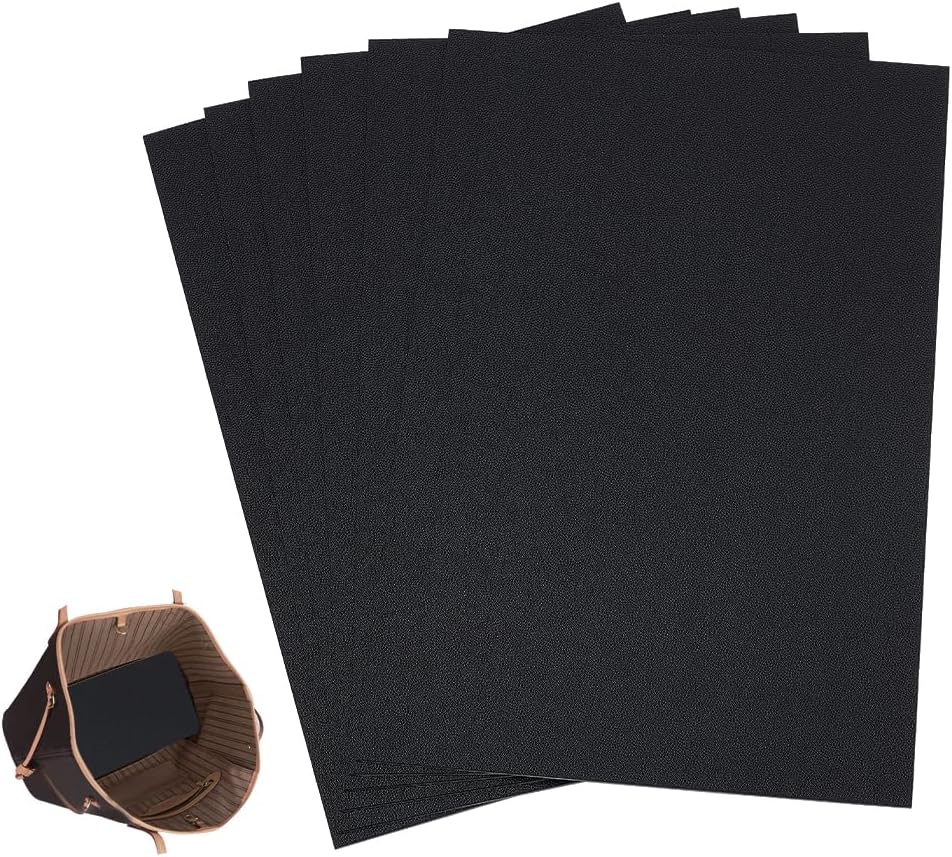 뜨개질 가방 플라스틱 바닥판 핸드메이드 가방 DIY 받침대 검정색 직사각형 가방 부자재 304x201mm 6장 세트 11,550원