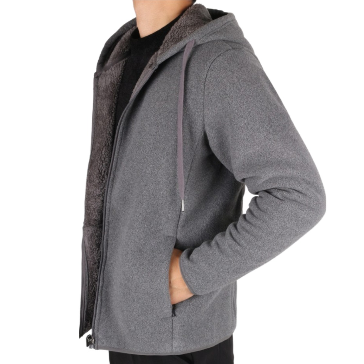 커플공용 따뜻 방한 후드집업 기모 후리스 점퍼 오버핏 34,800원