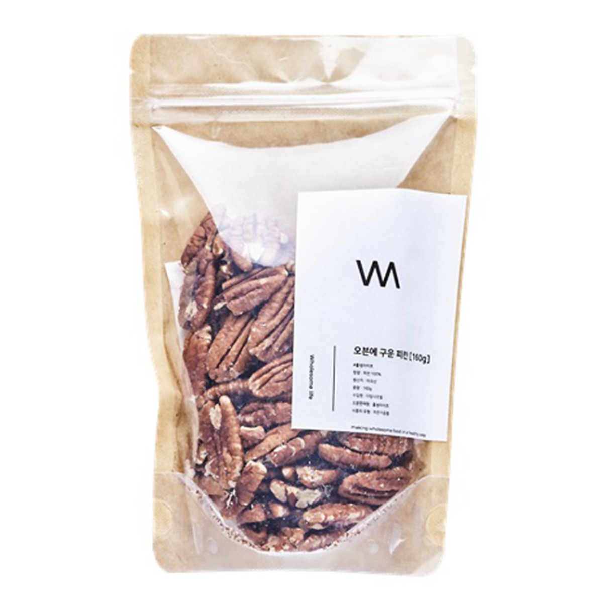 세척후 매일아침 구운 피칸 반태 햇 볶은 무염, 1개 9,900원