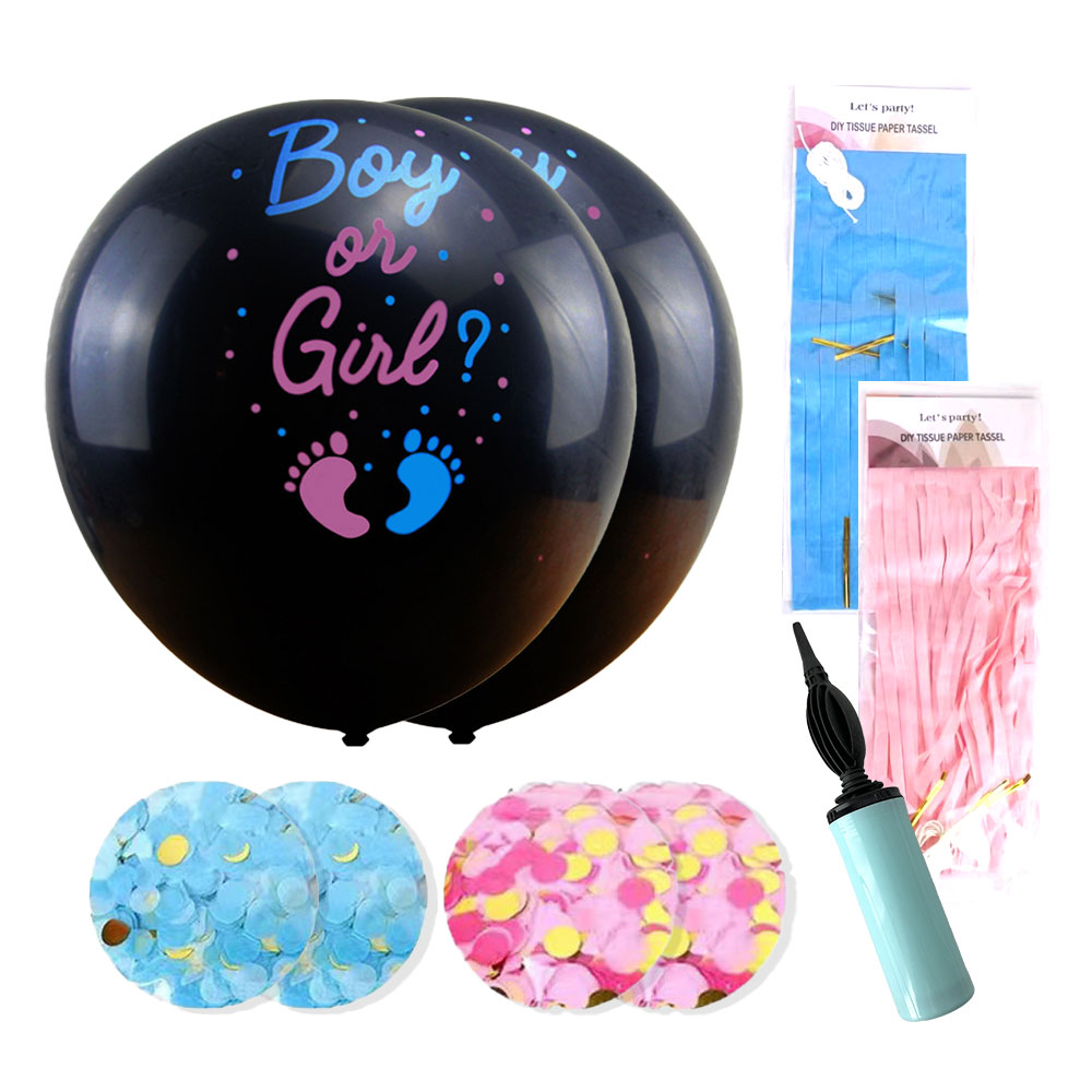 젠더리빌 풍선 이벤트 성별 공개 파티, 더블 풀세트, 1세트 13,200원