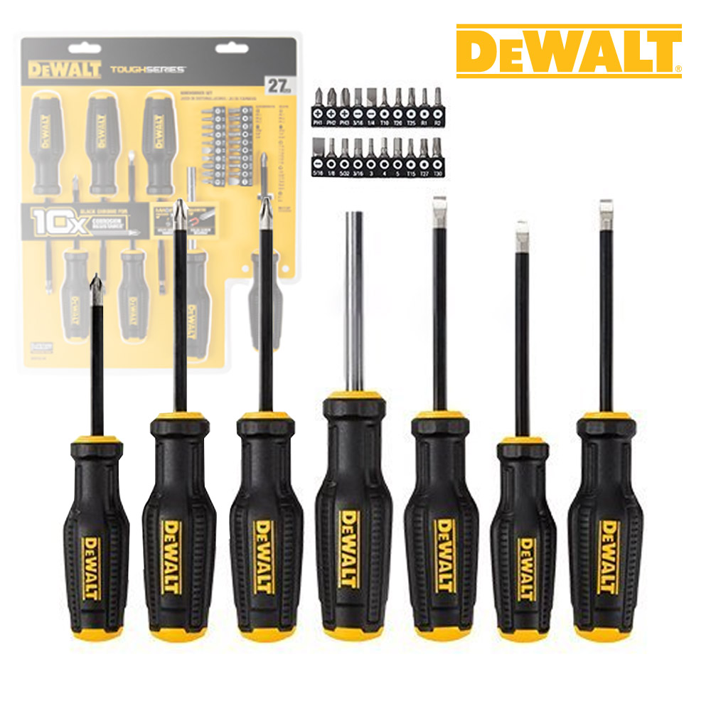 디월트 DWHT65104 스크류 드라이버세트 27P 십자 일자 26,480원