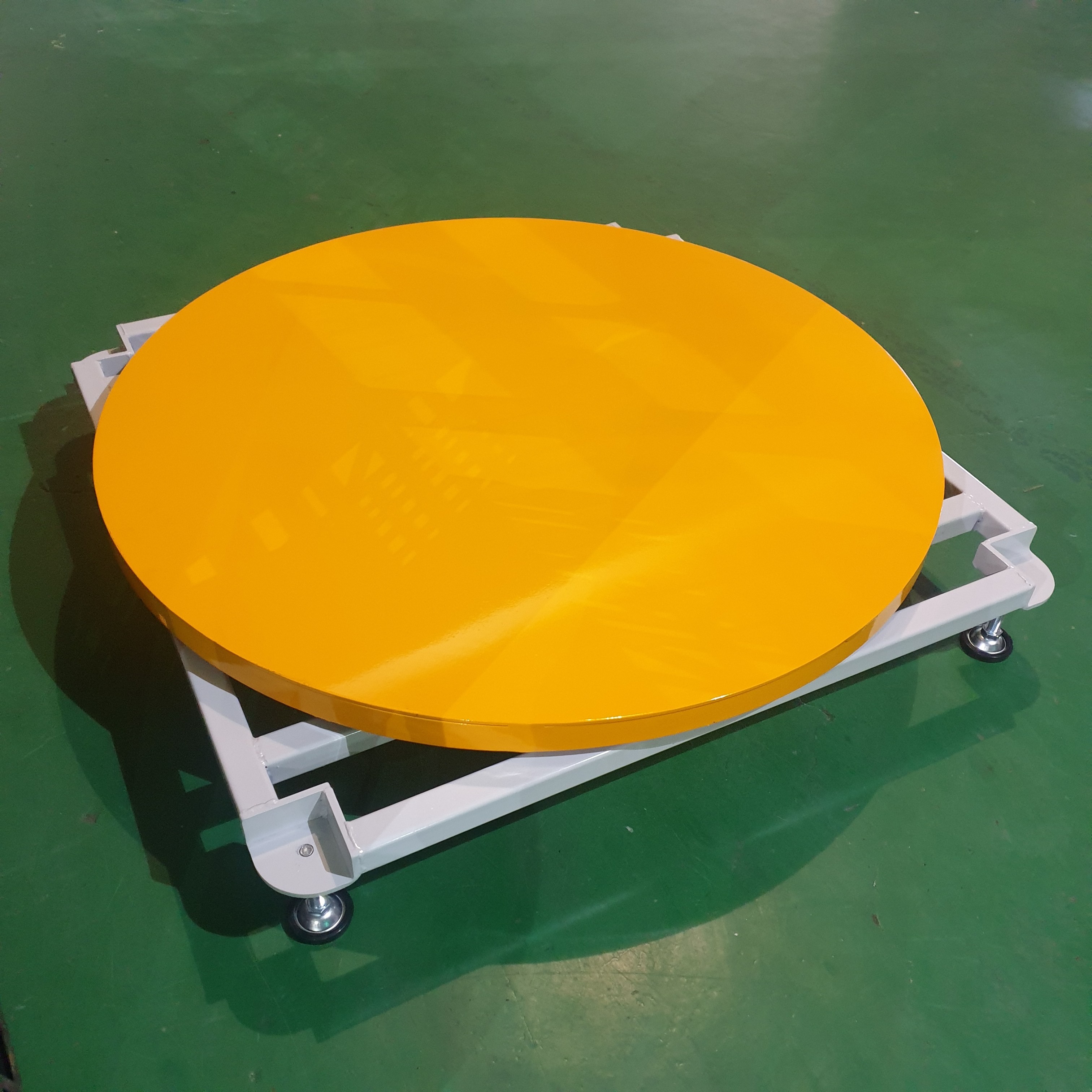 회전테이블 작업대(2톤) 작업턴테이블(하부사각) 630,000원