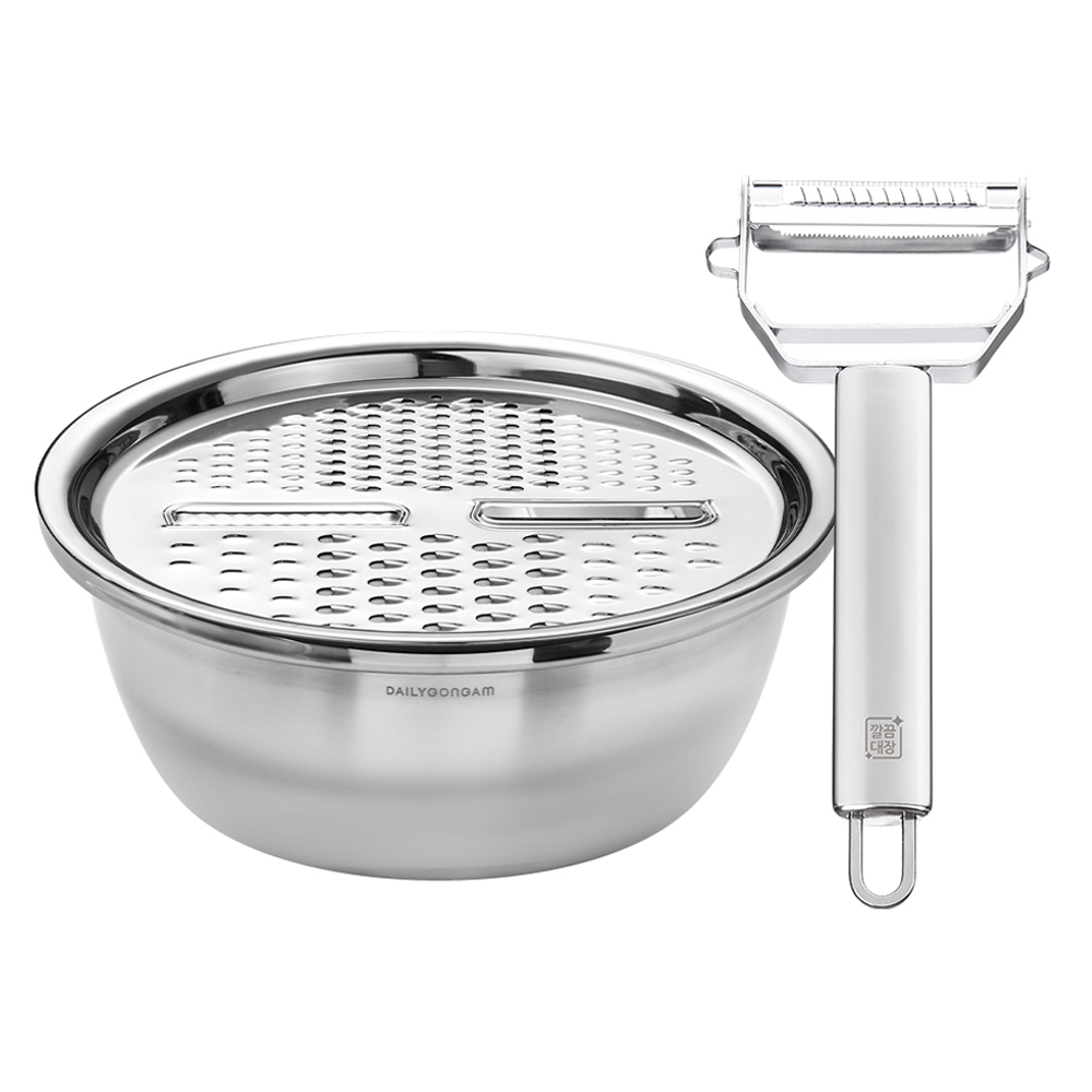 깔끔대장 손질하게 만능채칼 + 일상공감 똑순이 만능강판 세트 29,700원