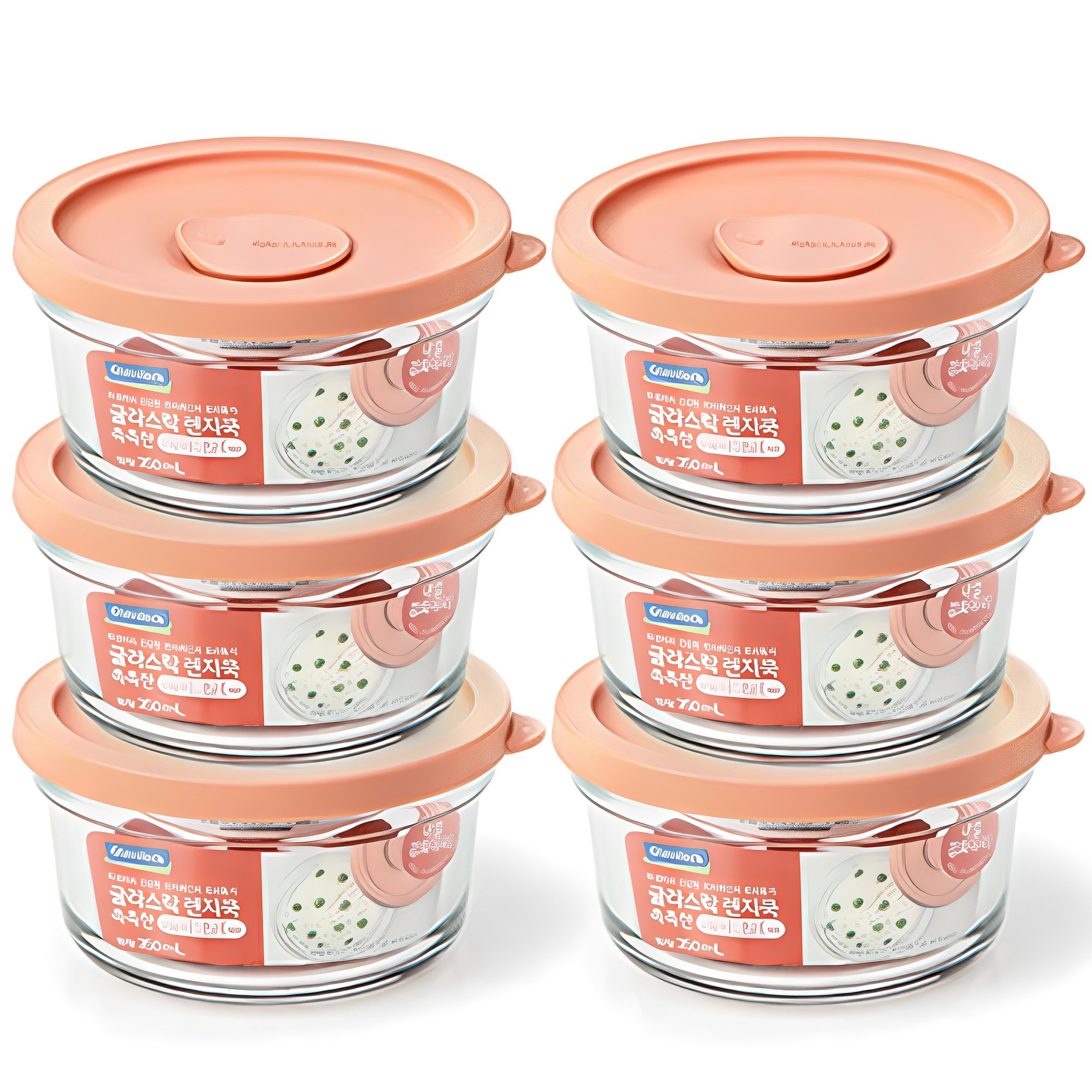 글라스락 렌지쿡 촉촉한 햇밥용기 원형 무드브릭 28,100원