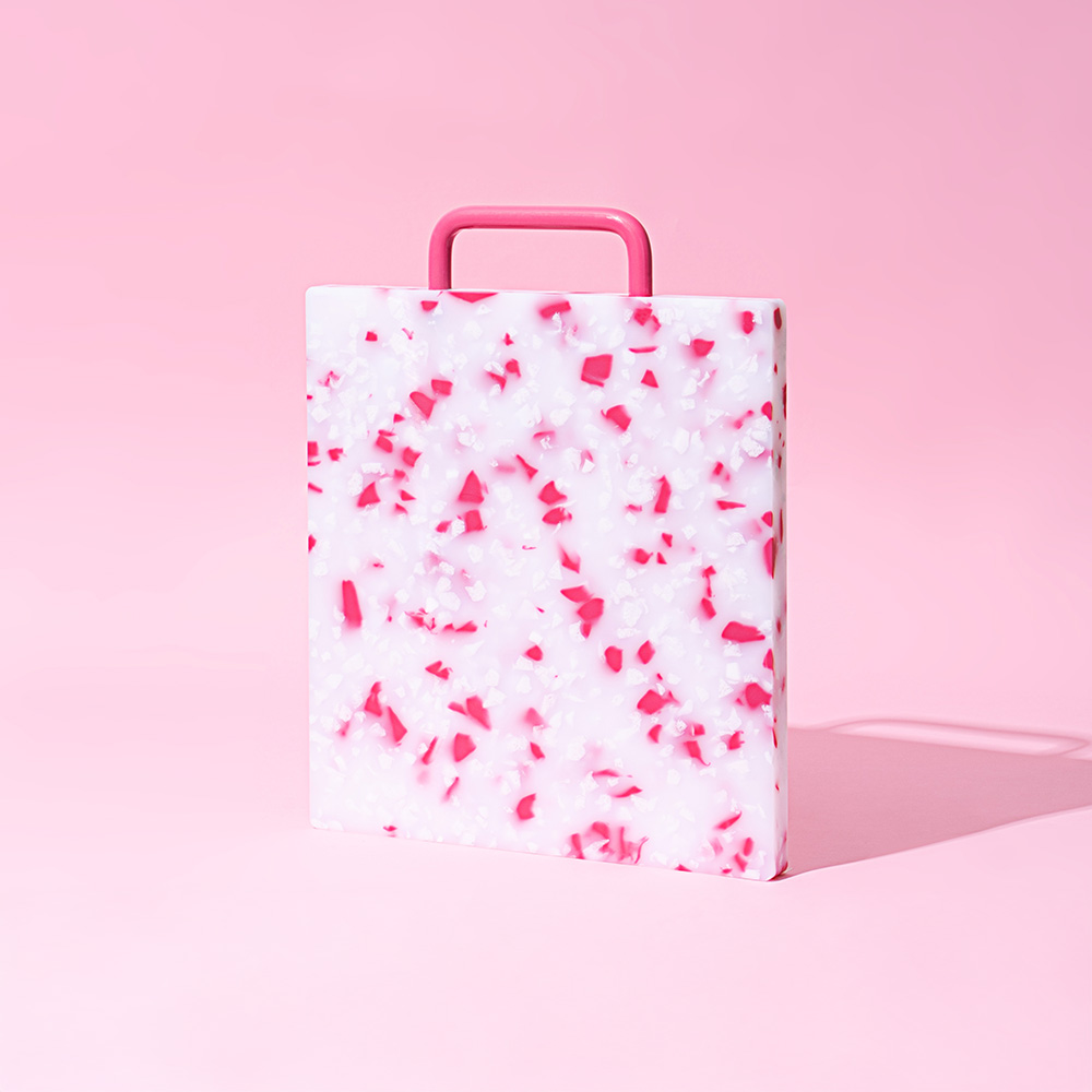 짐샌더슨 테라조 컬러 커팅보드 컬러도마 L, 블라썸핑크, 1개 87,000원