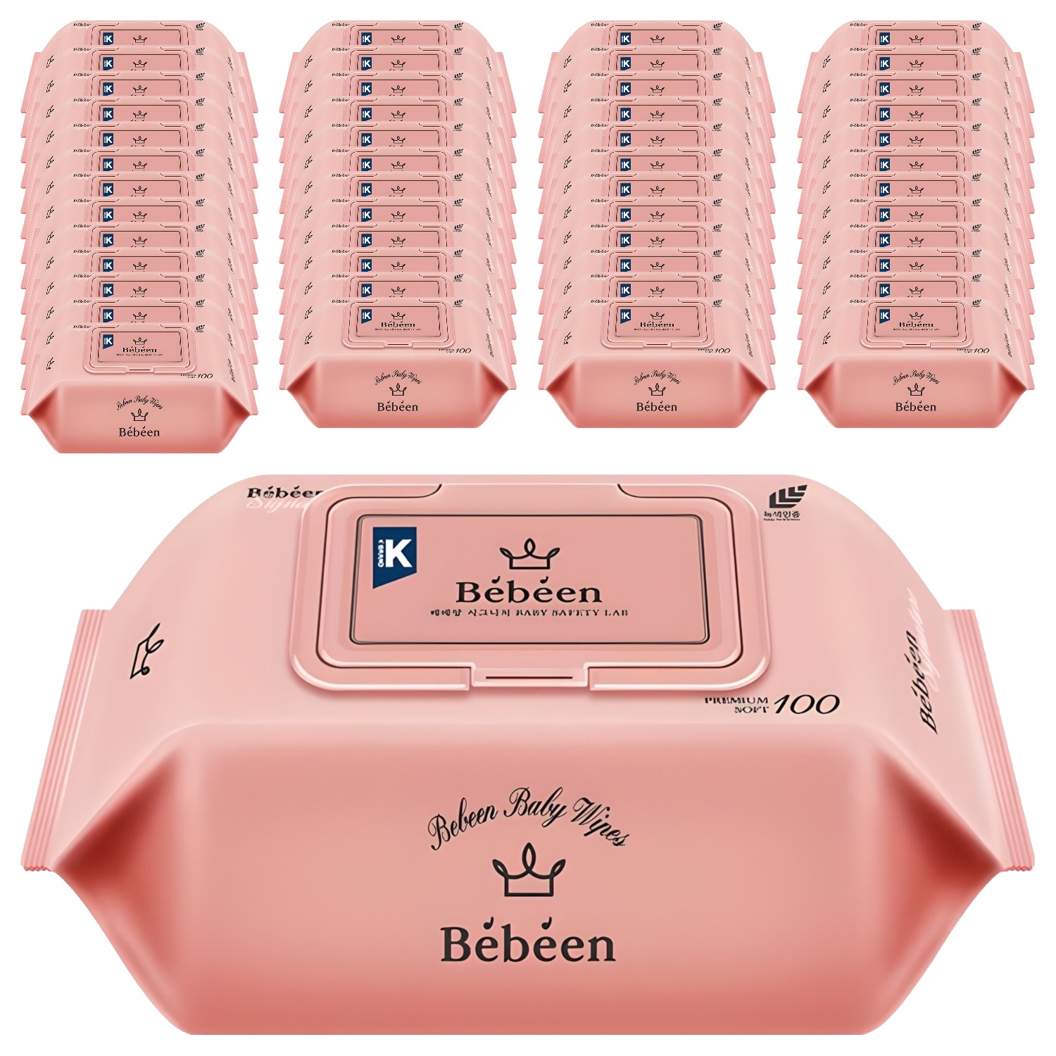 Bebeen 시그니처 영유아물티슈 캡형 62,950원