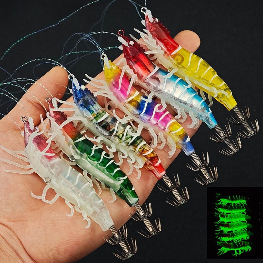 수평에기 10.5cm 2.5호 리얼 새우 래틀 야광 UV 케이무라 갑오징어 주꾸미 한치 선상 낚시 루어 10.5cm 특불론 바늘 소프트 다리 틴셀 염실전채비산란대물전용추천, 혼색, 6개 15,500원