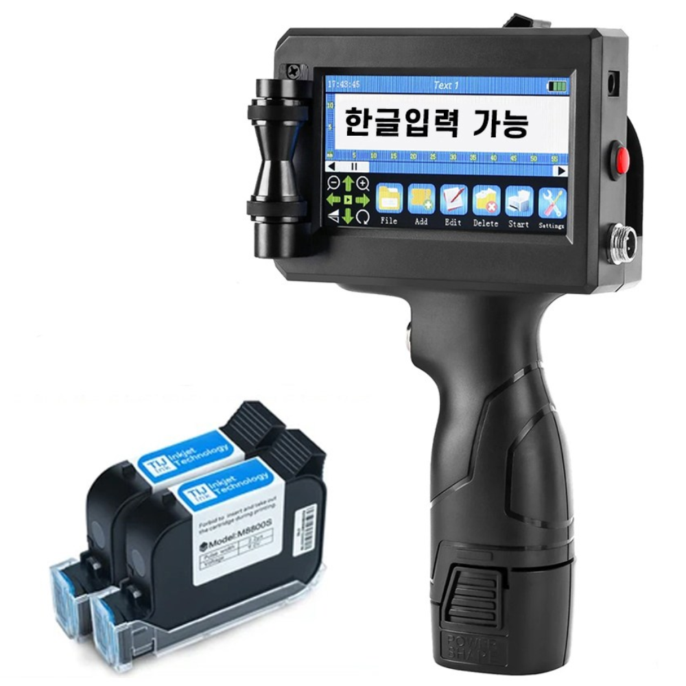 컨퀘스트 핸드 마킹기 제조일자 날인기, black 329,000원