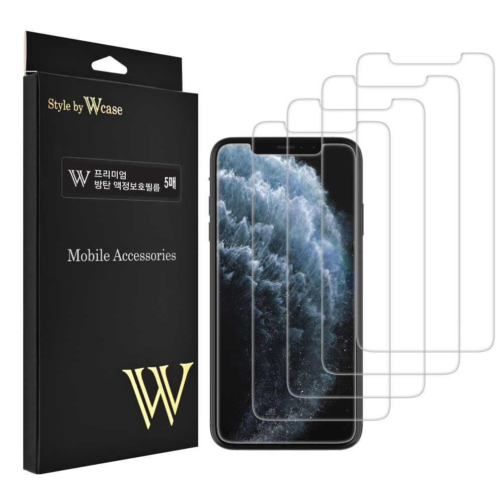 더블유케이스 프리미엄 휴대폰 액정보호필름 5p 7,540원