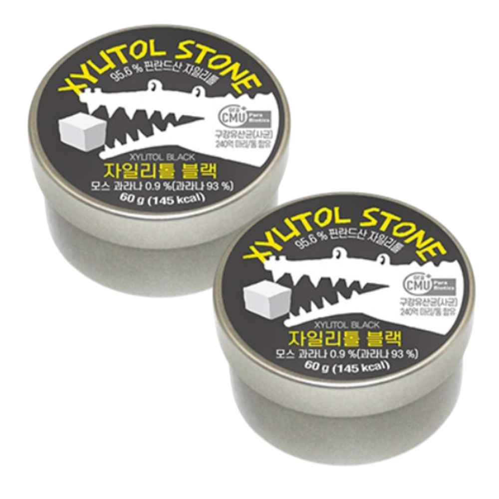 구강유산균함유 자일리톨스톤 블랙 20,500원