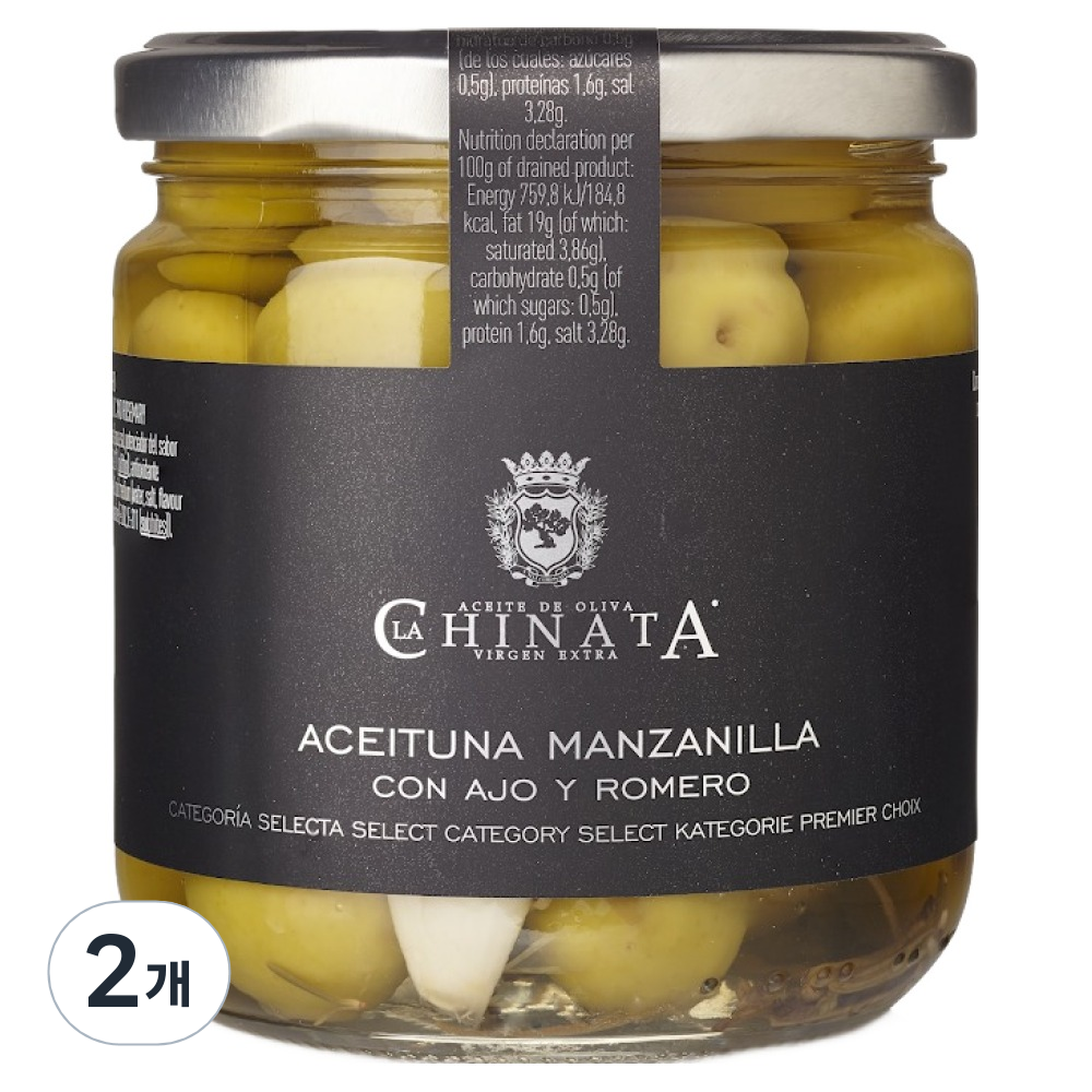 라치나타 만자닐라 올리브와 갈릭 로즈마리, 2개, 340g 28,390원