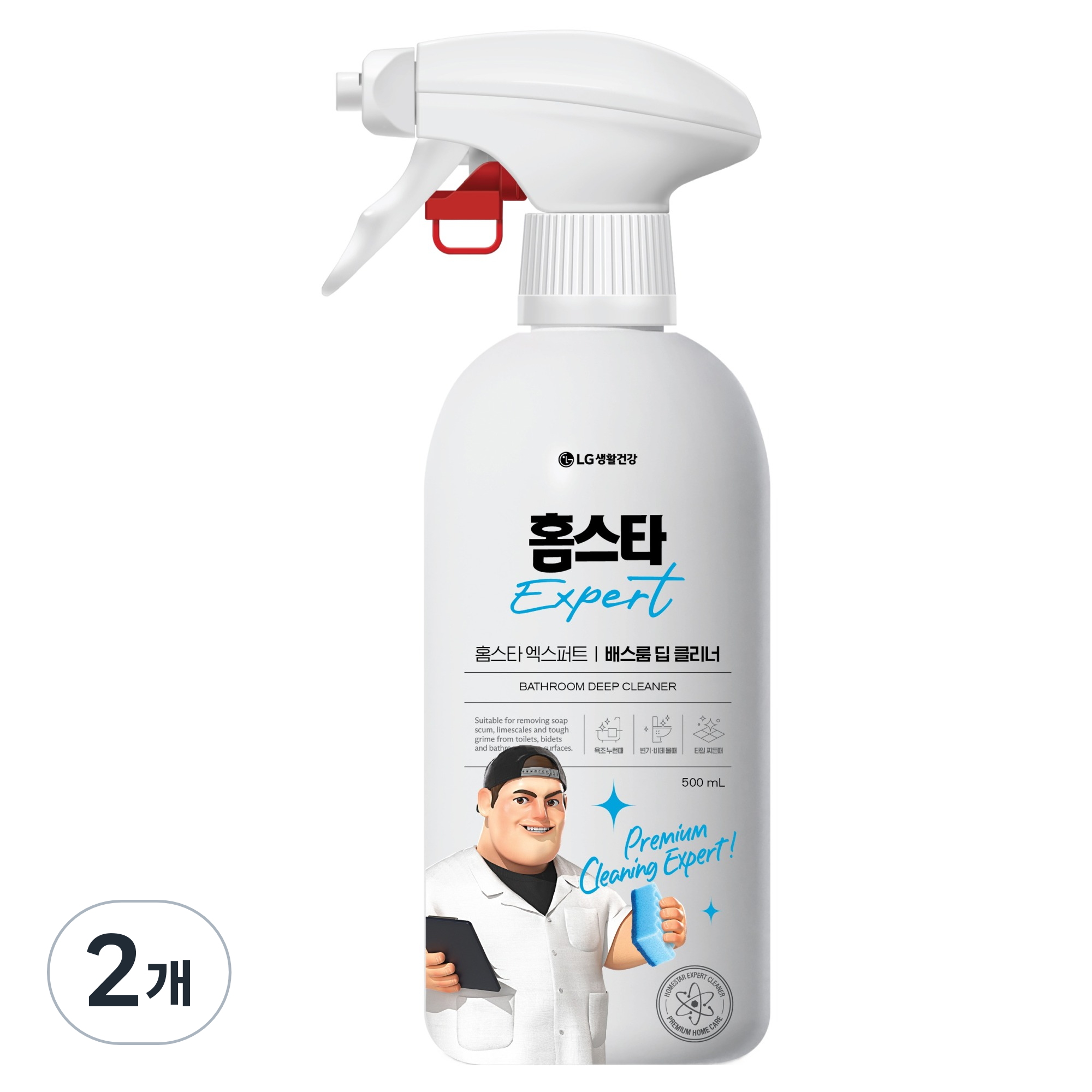 홈스타 엑스퍼트 배스룸 딥 클리너 변기비데 찌든때 제거 스프레이 19,800원