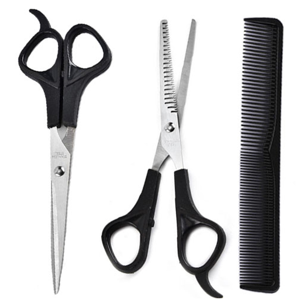 타이탄 가정용 헤어 미용가위,숱가위,빗 3종 세트 5,780원