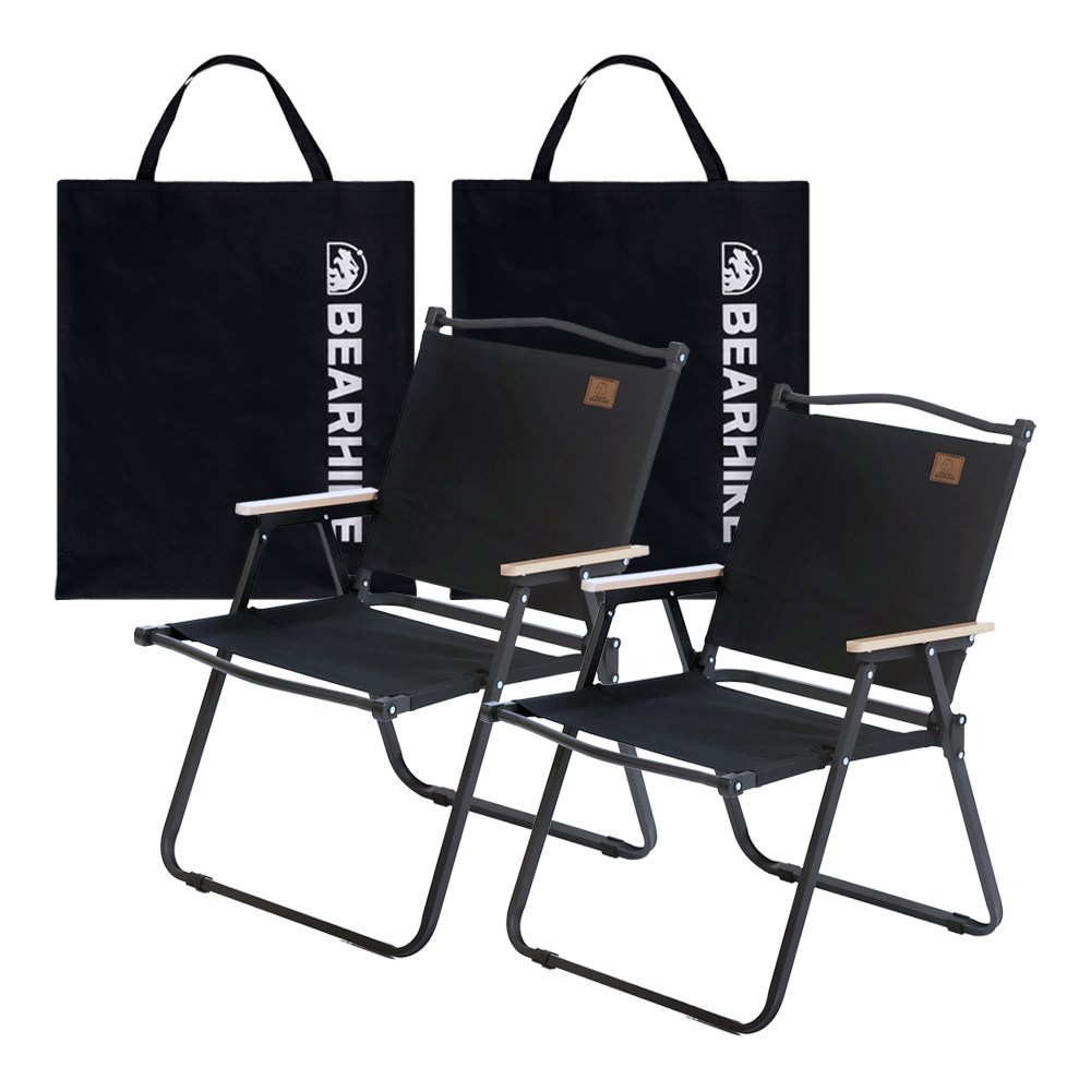 [베어하이크] 1+1 캠핑의자 접이식 경량 휴대용 백패킹 피크닉 체어 48,200원