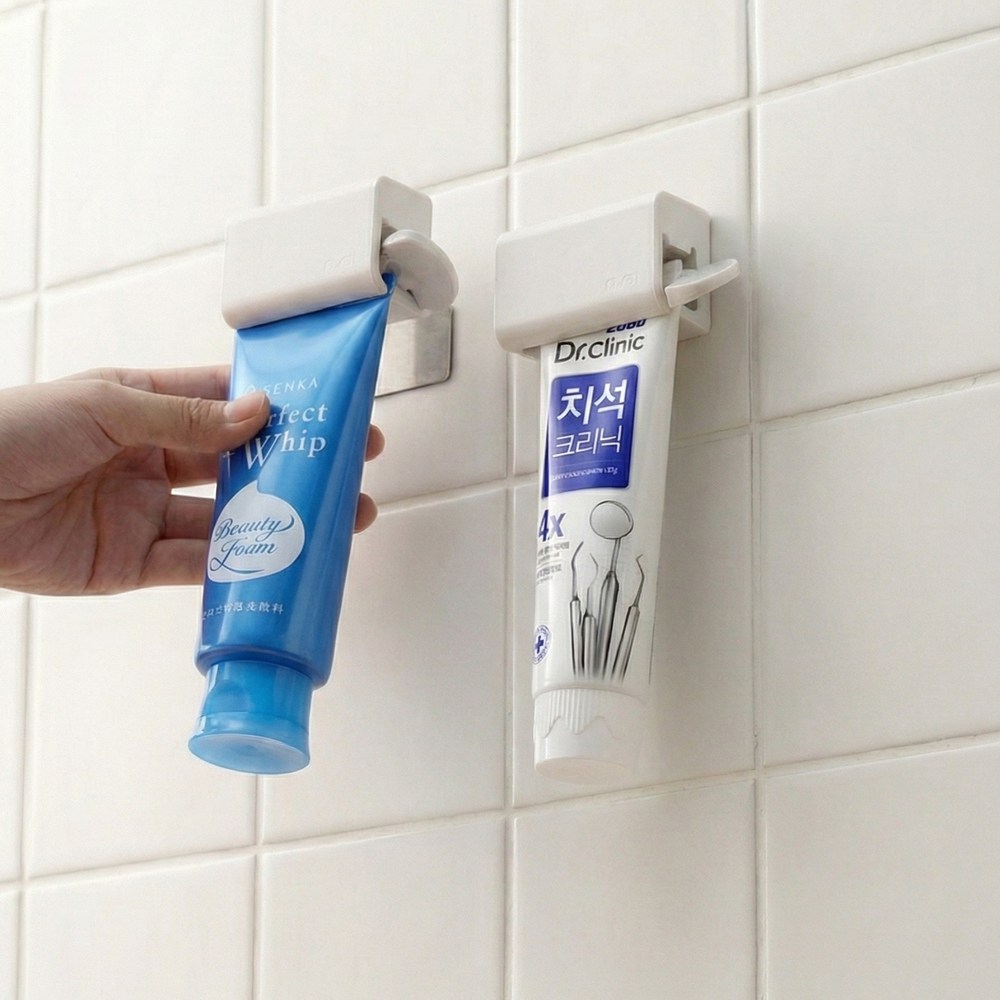 에르고 공중부양 치약짜개 디스펜서 자석 마그네틱, 2개, 화이트 15,450원