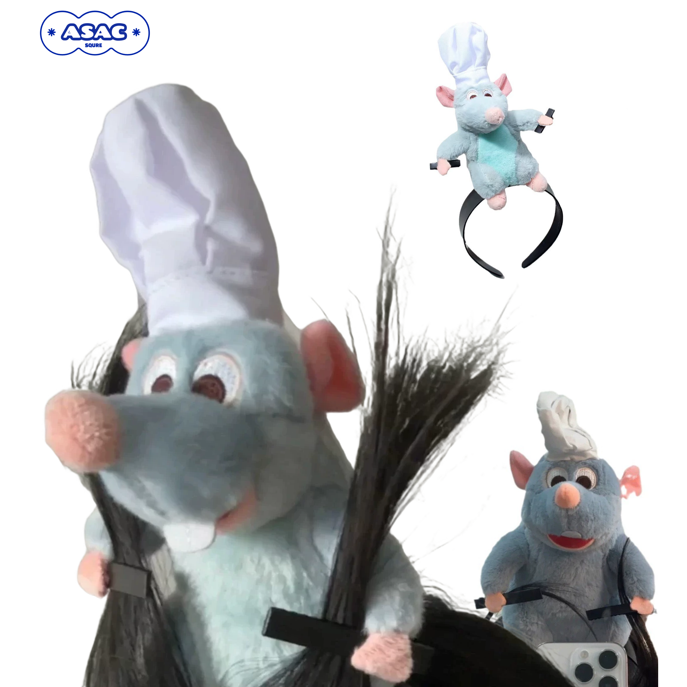 라따뚜이 귀여운 머리카락 잡는 머리띠 선물 아삭스퀘어 4,350원