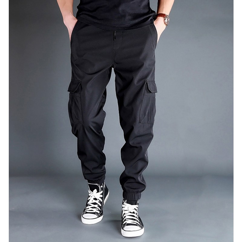 [댄디몰] 남자 조거팬츠 스판 카고바지 사계절용 캐주얼 바지 34,000원
