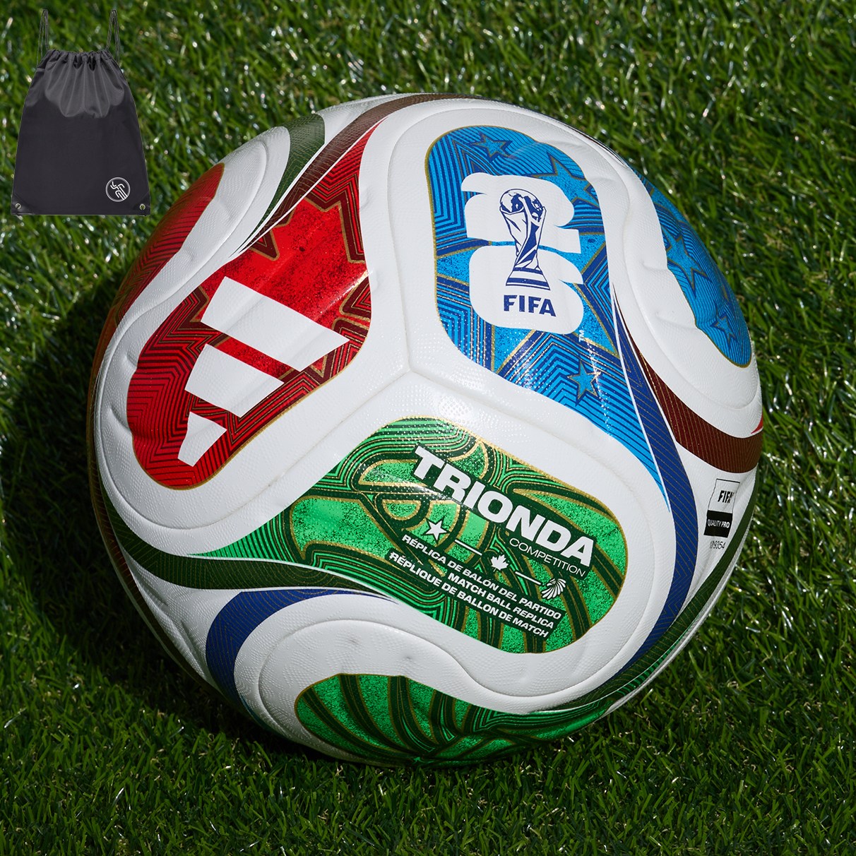 아이다스 북중미 FIFA 2026 월드컵 축구공 TRIONDA Competition (PGN짐쌕가방 지급) 58,500원