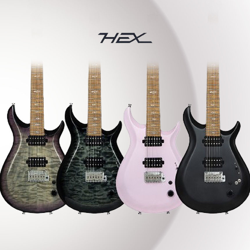 헥스 쪼맹 시그니처 일렉기타 무광 블랙 파스텔 핑크 입문용 풀구성, 1개, 무광 파스텔 핑크, DC500-JJ1 699,000원