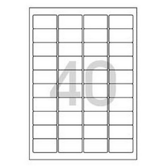 [102777]바코드용 라벨(LS-3102/100매/40칸/폼텍), 단일상품, 100매 20,100원