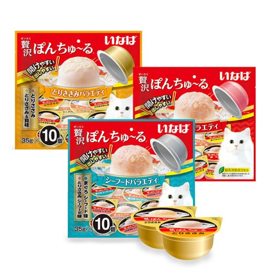 이나바 챠오퐁 퐁츄르 대용량 버라이어티팩 3팩 6가지맛 27,650원