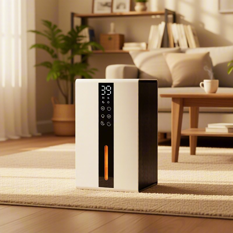 국내발송 RichMagic 1600ml 스마트 제습기 무소음 LED 터치 고에너지효율건조기 습도 측정 무드등 대용량 가정용 제습기 39,850원