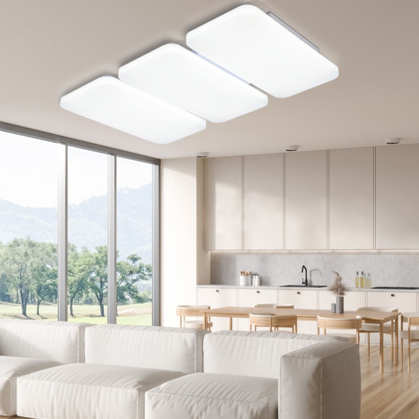 원하 LED 폴슨에어 거실 천장 조명 삼색변환, 리모컨 200W 밝기조절 플리커프리, 화이트 160,140원