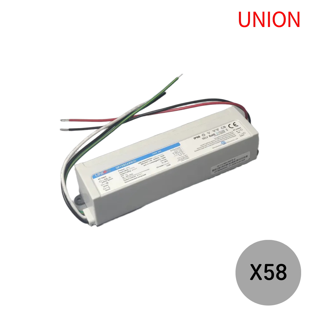 유니온 방수 SMPS 24V 150W LED안정기 컨버터 전원공급기 아답터, 58개 1,957,500원