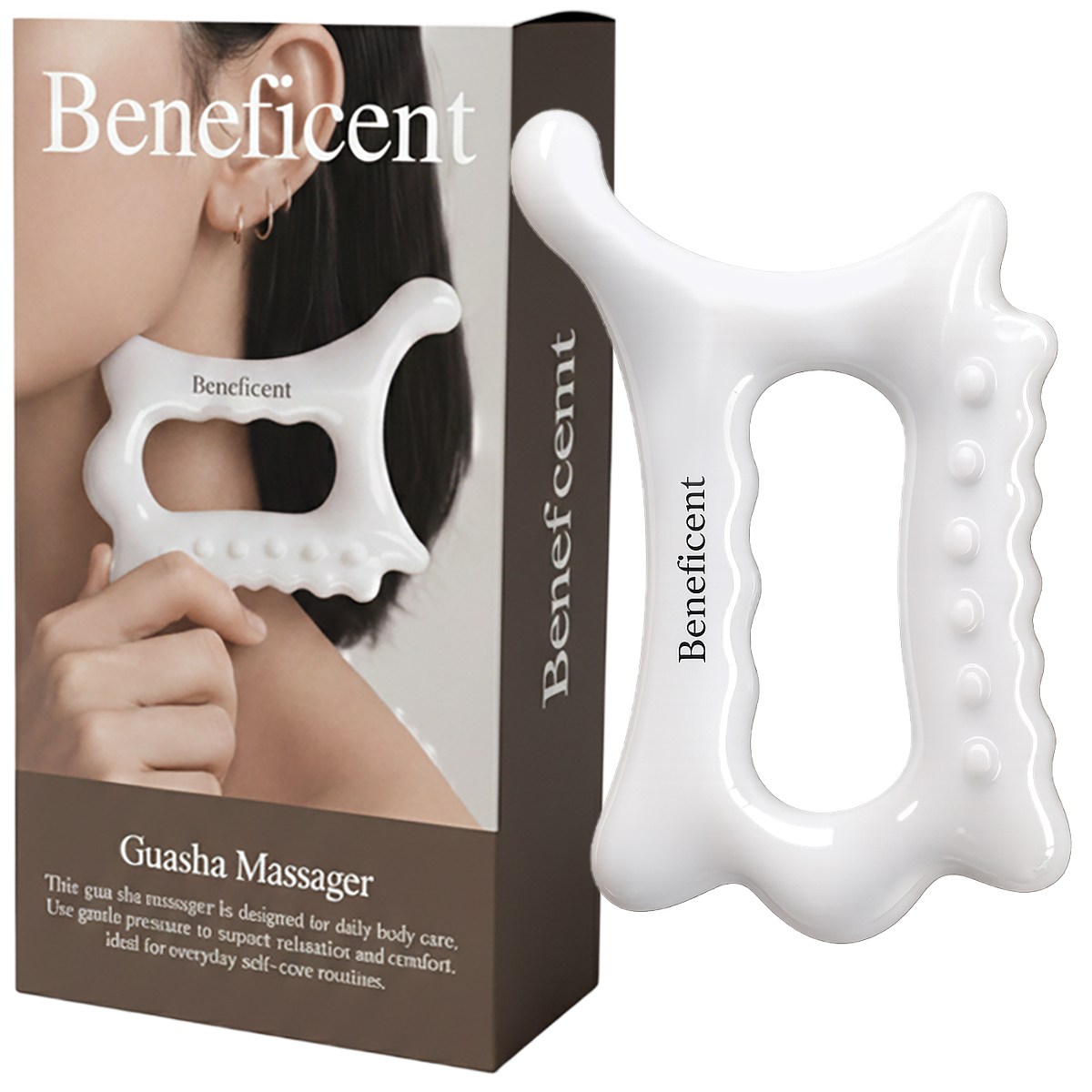 베네피센트 괄사 마사지기 두피 붓기 림프순환 얼굴 승모근 8,800원