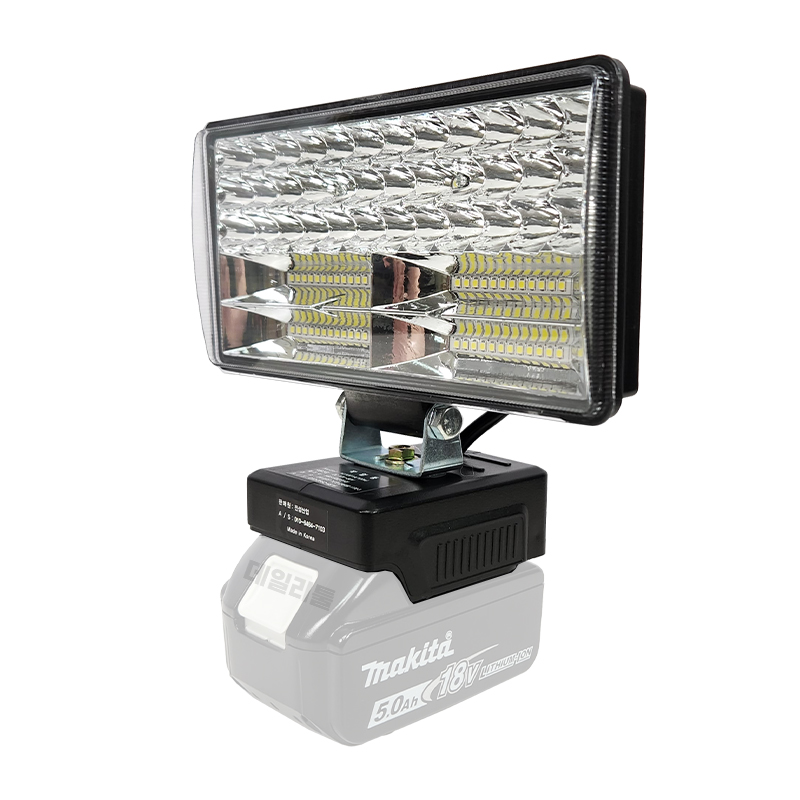 국산 이보트 100W 충전 작업등 1구 몸체 베어툴 마끼다18V 호환 LED 투광기 32,000원