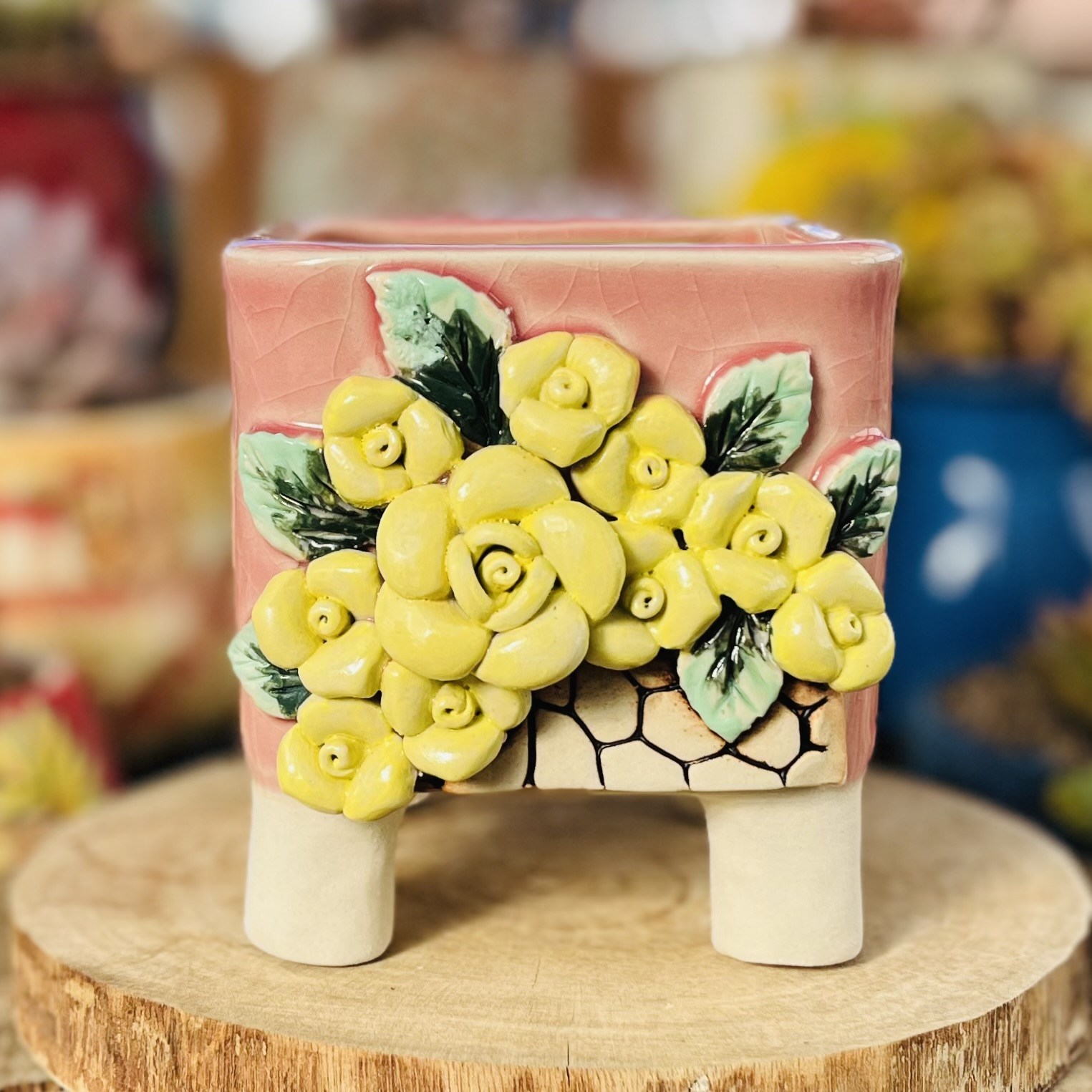 173  큐티분 도자기수제화분,다육이가 잘 자랄수 있는 화분 27,900원