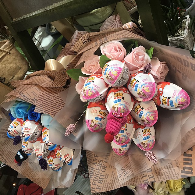 킨더조이 10개 비누꽃다발 BigSize / 재롱잔치 / 킨더조이선물 / 비누꽃다발 / 어린이선물 40,900원