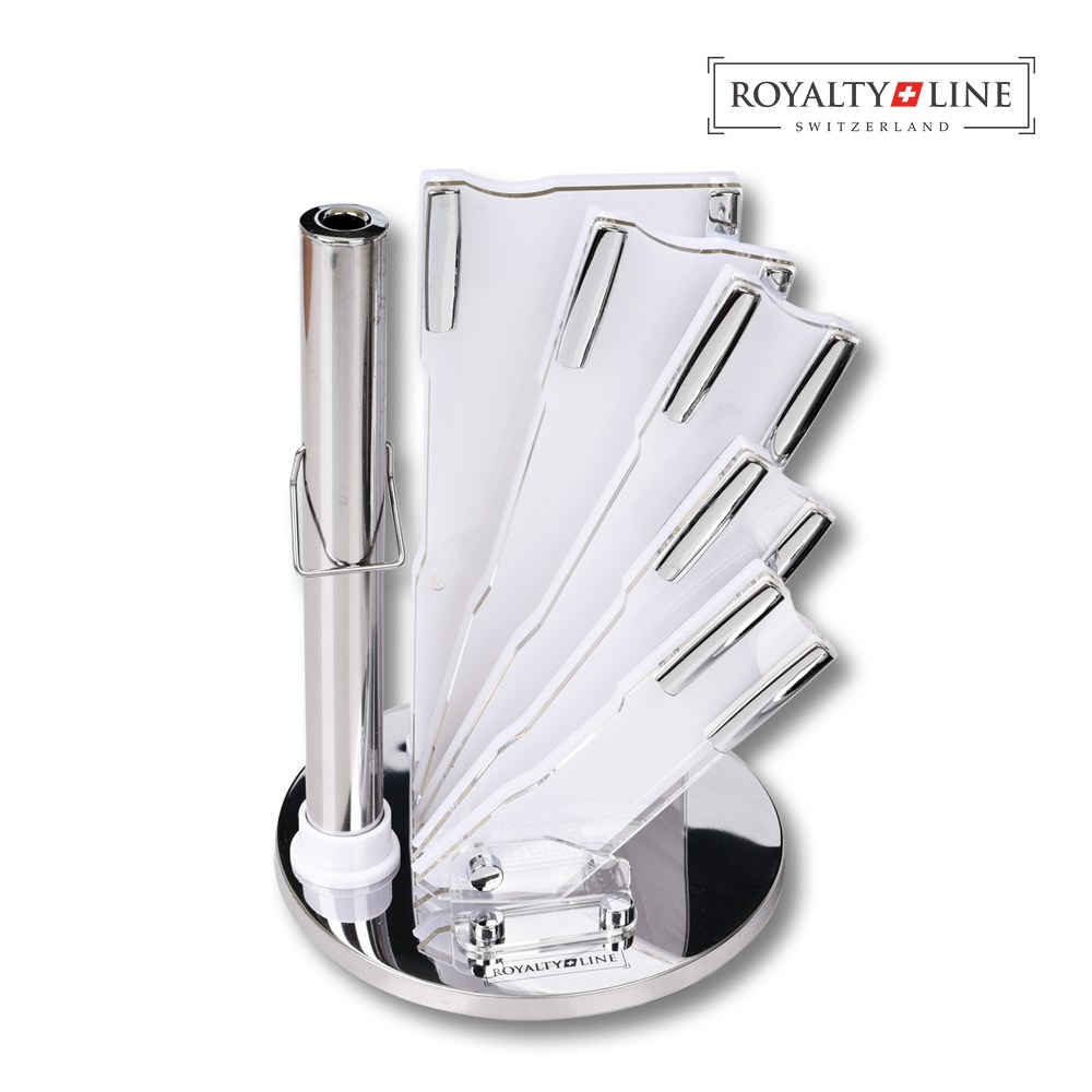 로얄티라인 스위스 화이트 아크릴 나이프스탠드 칼꽂이 칼블럭 칼보관 칼수납 39,000원