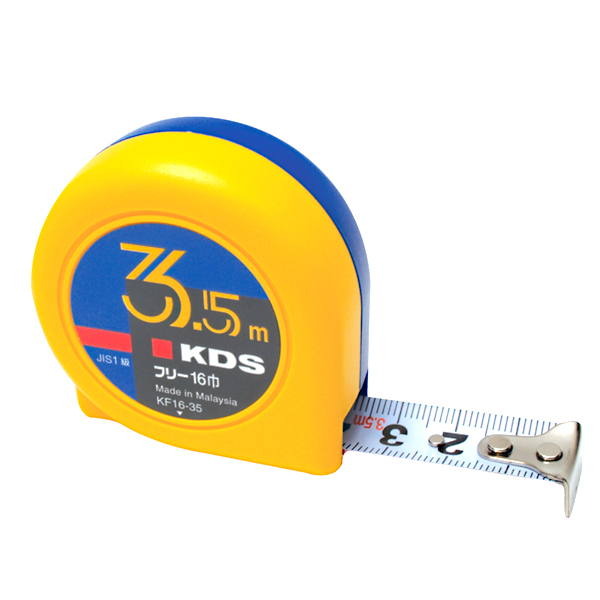 KDS 줄자- 수동(프리형)  F16-35BP  3.5m×16mm 7,000원
