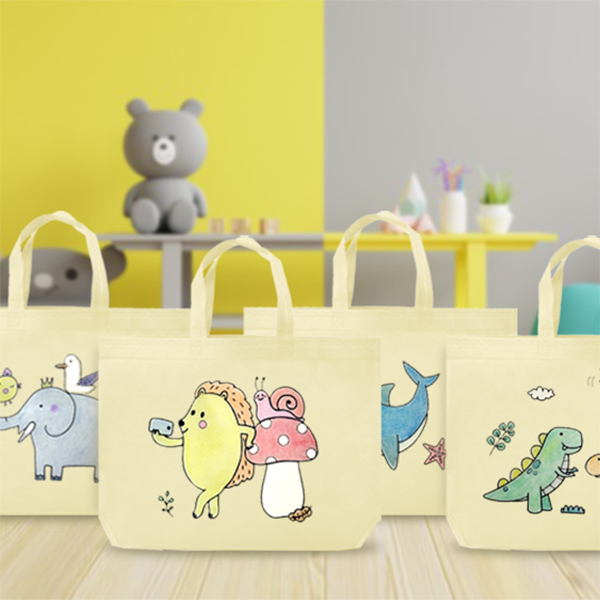 부직포 에코백 가방 5종 만들기 / 어린이집 유아 초등 집콕놀이 DIY 560원