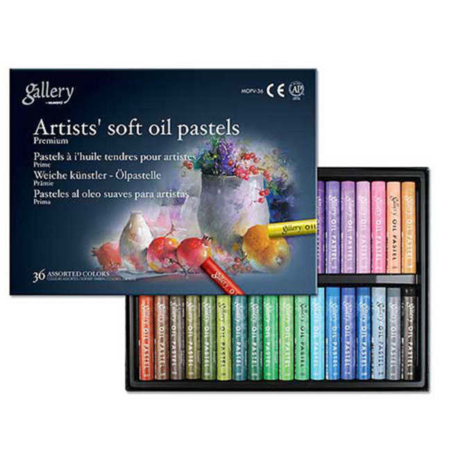 문교 아티스트 소프트 오일 파스텔, 36색, 1개 12,130원