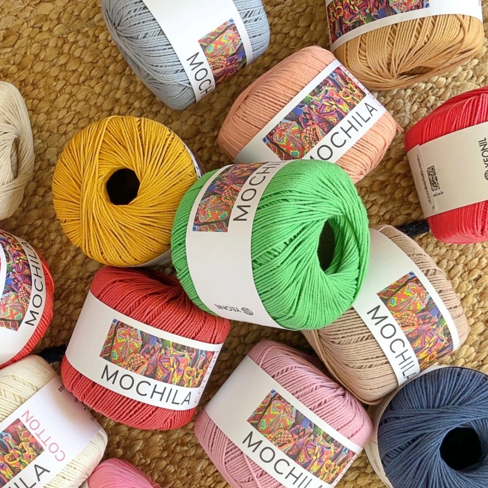 모칠라실 코튼 면사 코바늘 뜨개실 여름 가방실, [모칠라] 045 베리딥그린, 1개 3,800원